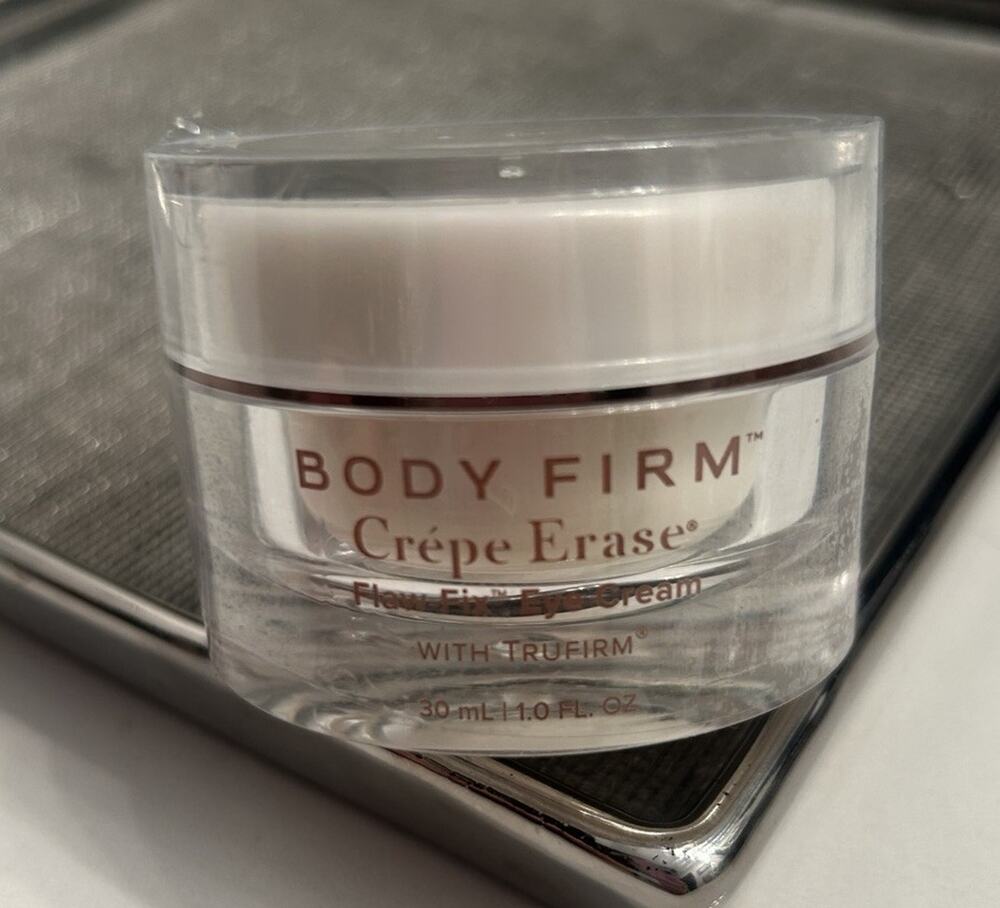 Body Firm Crepe Erase Flaw Fix Eye Cream With Trufirm 1.0 OZ Skin Care SEALED